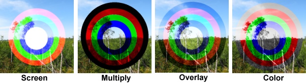 Layer Mode examples