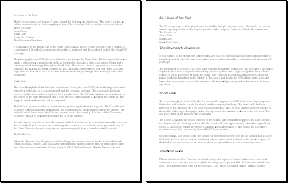 Headings Styles Comparrison